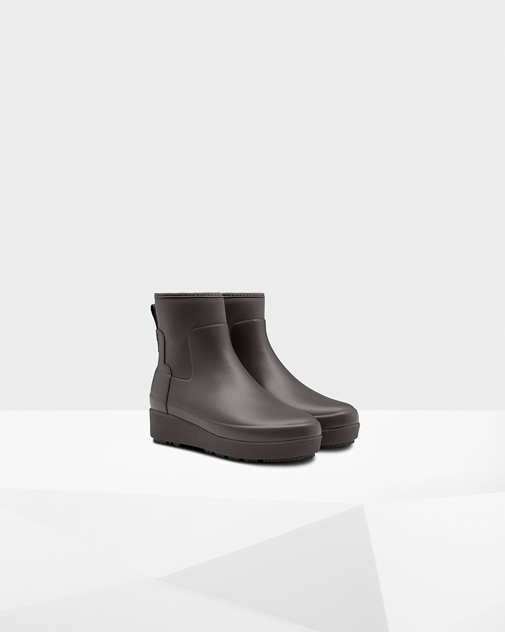 hunter neoprene chelsea boots